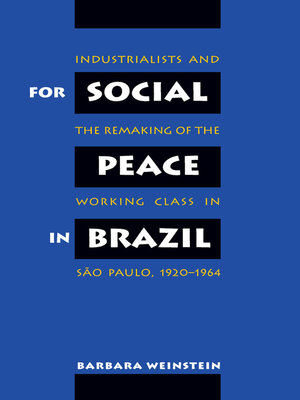 cover image of For Social Peace in Brazil